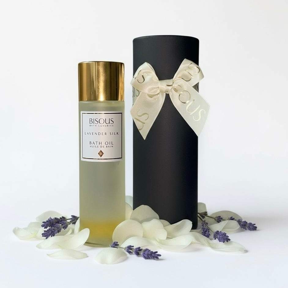 Lavender Silk Bath Bomb & Bath Oil Bundle