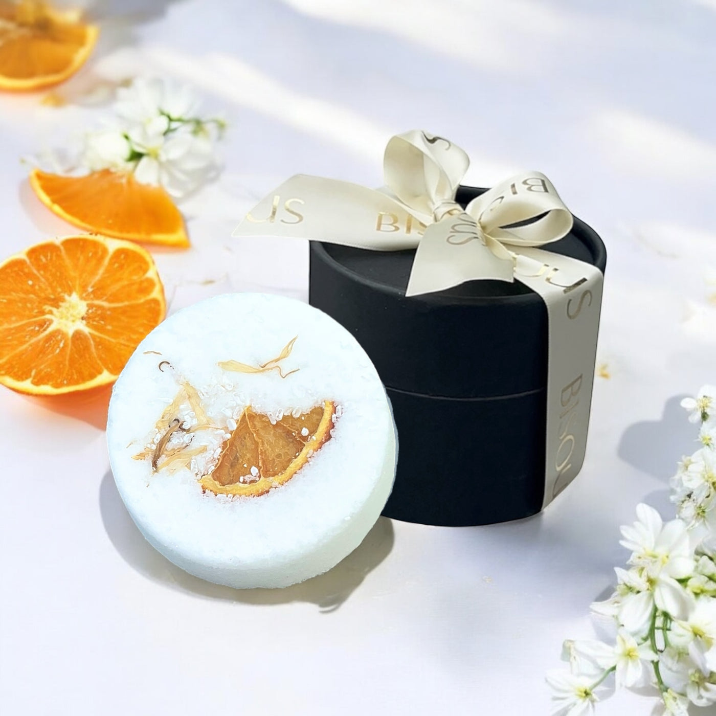 Clementine Honey Bath Bomb