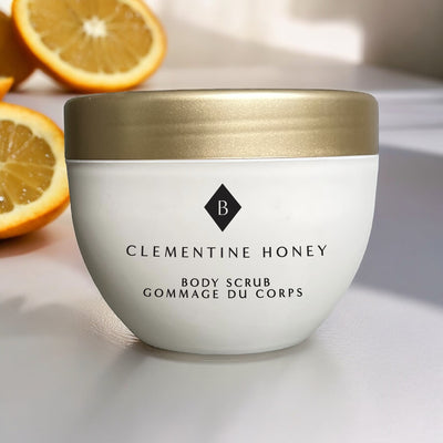 Clementine Honey Bath Bomb & Body Scrub Gift Set