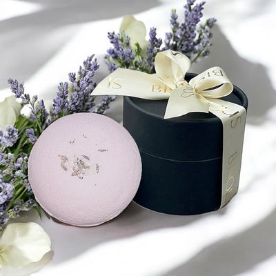 Lavender Silk Bath Bomb & Bath Oil Bundle